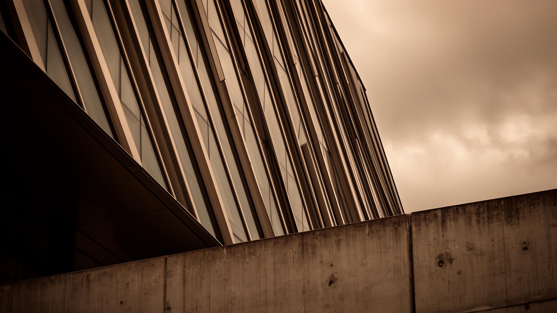 Moderne stedelijke architectuur Rotterdam